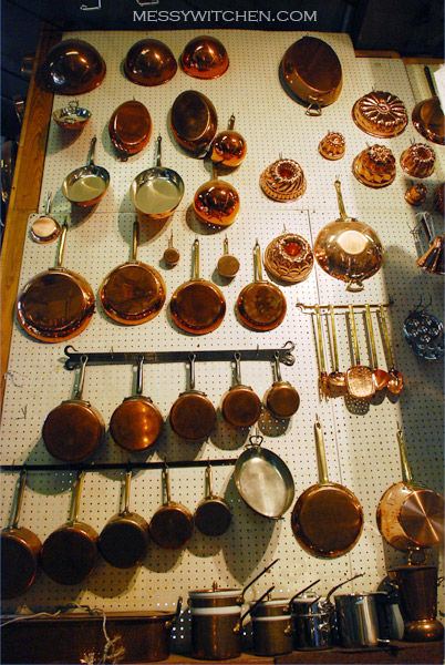 Copper Pots, Pans & Bakewares @ E. Dehillerin, Paris, France